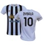 Maglia Juventus Dybala 10 ufficiale replica 2021/22  con pantaloncino nero 